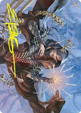 Valentin, Dean of the Vein Art Card (Gold-Stamped Signature), Art Series: Strixhaven 56