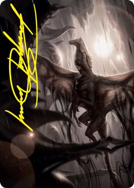 Shadrix Silverquill Art Card (Gold-Stamped Signature), Art Series: Strixhaven 59