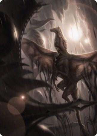 Shadrix Silverquill Art Card, Art Series: Strixhaven 59