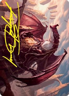 Velomachus Lorehold Art Card (Gold-Stamped Signature), Art Series: Strixhaven 61