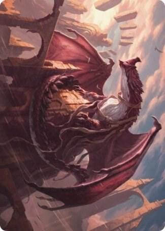 Velomachus Lorehold Art Card, Art Series: Strixhaven 61