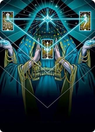 Strategic Planning Art Card, Art Series: Strixhaven 68