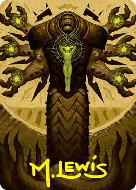 Inquisition of Kozilek Art Card (Gold-Stamped Signature), Art Series: Strixhaven 71