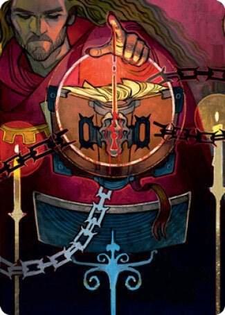 Sign in Blood Art Card, Art Series: Strixhaven 72