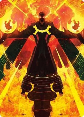 Urza's Rage Art Card, Art Series: Strixhaven 79