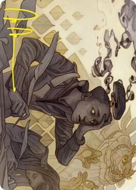 Go Blank Art Card (Gold-Stamped Signature), Art Series: Strixhaven 8