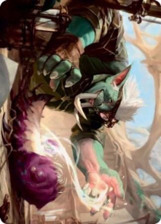 Novice Dissector Art Card, Art Series: Strixhaven 9