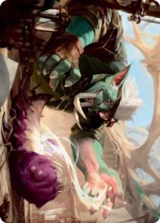 Novice Dissector Art Card, Art Series: Strixhaven 9