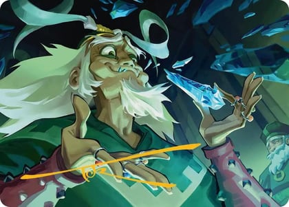 Bumi, King of Three Trials Art Card (Gold-Stamped Signature), Art Series: Avatar: The Last Airbender 14