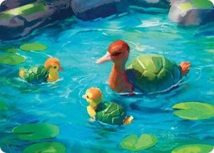 Turtle-Duck Art Card, Art Series: Avatar: The Last Airbender 18