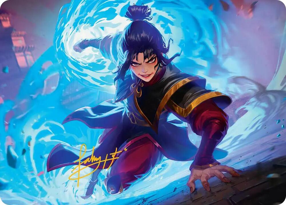 Fire Lord Azula Art Card (Gold-Stamped Signature), Art Series: Avatar: The Last Airbender 21