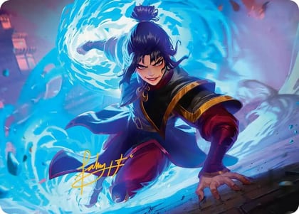 Fire Lord Azula Art Card (Gold-Stamped Signature), Art Series: Avatar: The Last Airbender 21