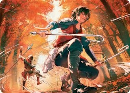 Jet, Rebel Leader Art Card, Art Series: Avatar: The Last Airbender 26