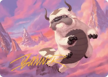 Appa, Aang's Companion Art Card (Gold-Stamped Signature), Art Series: Avatar: The Last Airbender 31