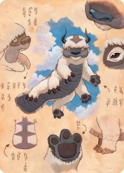 Appa, Steadfast Guardian Art Card, Art Series: Avatar: The Last Airbender 32