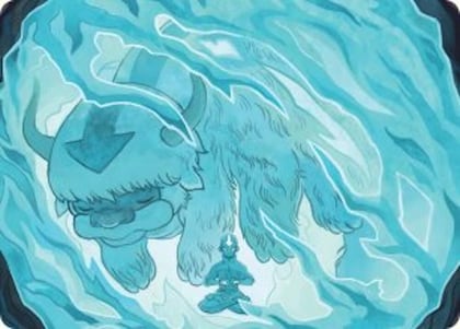 Aang's Iceberg 2 Art Card, Art Series: Avatar: The Last Airbender 40