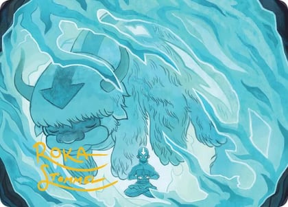 Aang's Iceberg 2 Art Card (Gold-Stamped Signature), Art Series: Avatar: The Last Airbender 40
