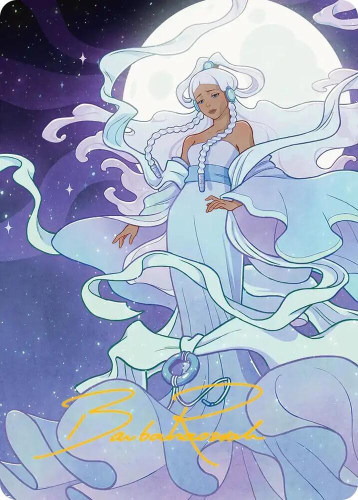 Yue, the Moon Spirit 2 Art Card (Gold-Stamped Signature), Art Series: Avatar: The Last Airbender 41