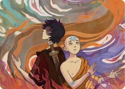 Fated Firepower Art Card, Art Series: Avatar: The Last Airbender 43