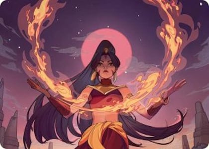 Firebending Student Art Card, Art Series: Avatar: The Last Airbender 44