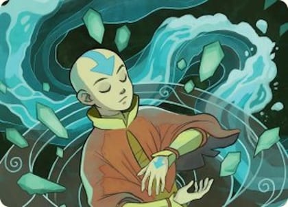 Aang, at the Crossroads Art Card, Art Series: Avatar: The Last Airbender 45
