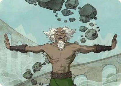 Bumi, Unleashed Art Card, Art Series: Avatar: The Last Airbender 46