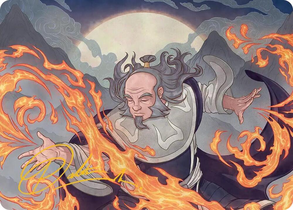 Iroh, Grand Lotus Art Card (Gold-Stamped Signature), Art Series: Avatar: The Last Airbender 47