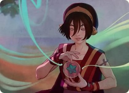 Toph, the First Metalbender Art Card, Art Series: Avatar: The Last Airbender 49