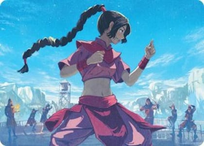 Ty Lee, Chi Blocker Art Card, Art Series: Avatar: The Last Airbender 5