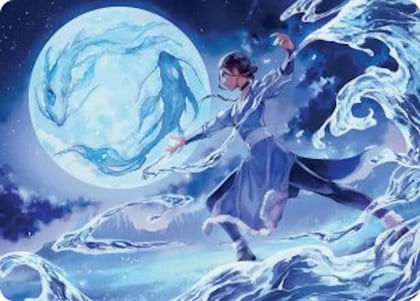 Waterbender Ascension Art Card, Art Series: Avatar: The Last Airbender 6
