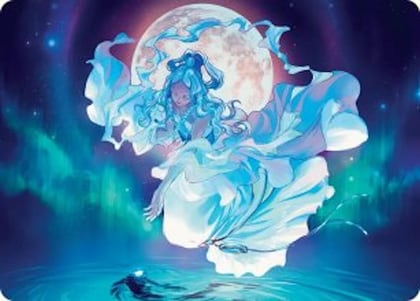 Yue, the Moon Spirit Art Card, Art Series: Avatar: The Last Airbender 7