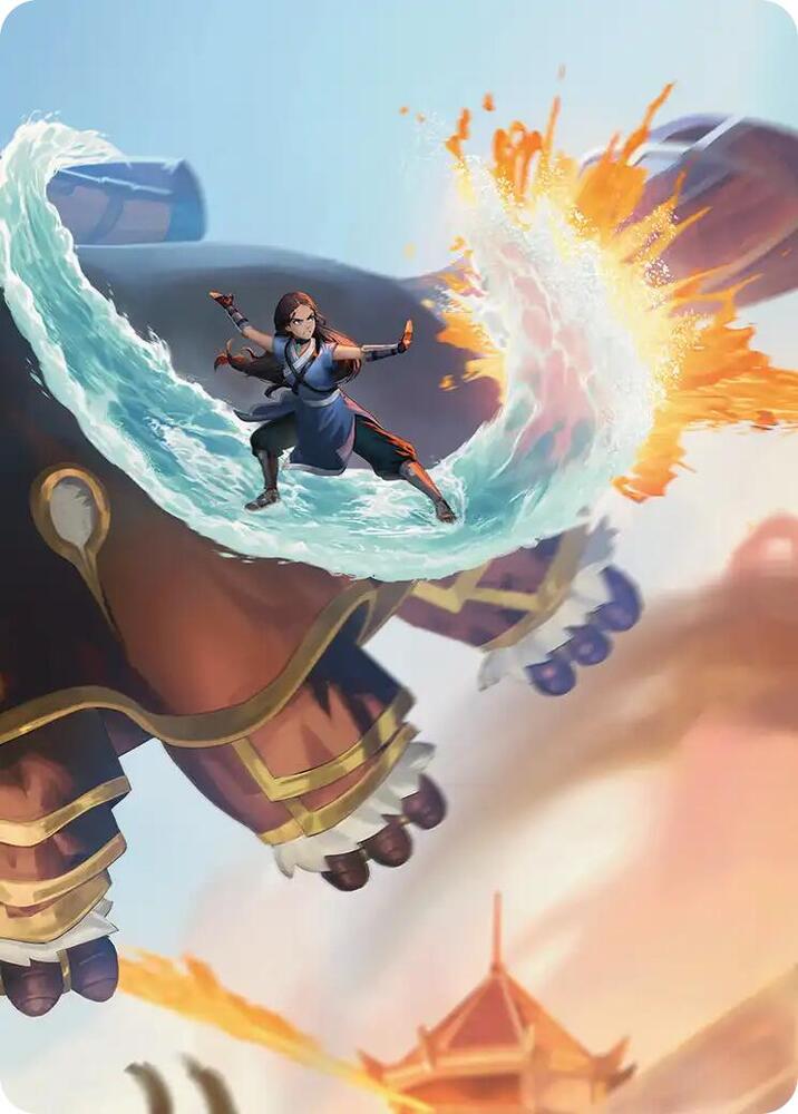 Katara's Reversal Art Card, Art Series: Avatar: The Last Airbender P662823