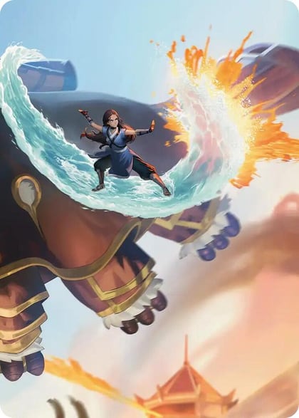 Katara's Reversal Art Card, Art Series: Avatar: The Last Airbender P662823