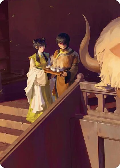 Mai and Zuko Art Card, Art Series: Avatar: The Last Airbender P662854