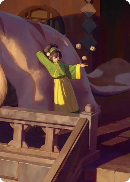 Toph, Greatest Earthbender Art Card, Art Series: Avatar: The Last Airbender P662859