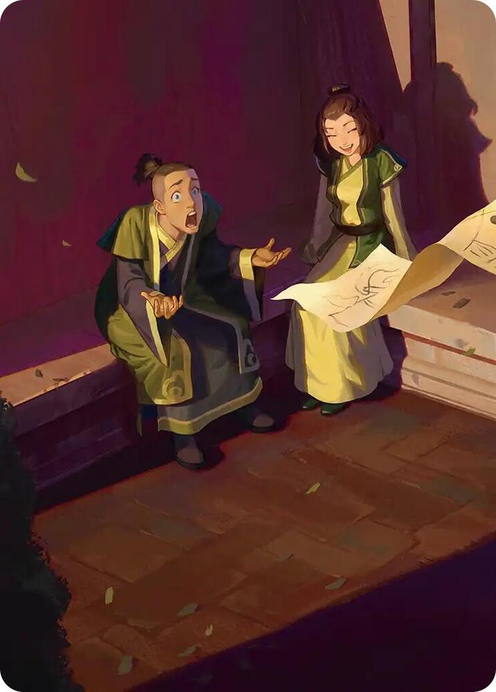 Sokka and Suki Art Card, Art Series: Avatar: The Last Airbender P662860