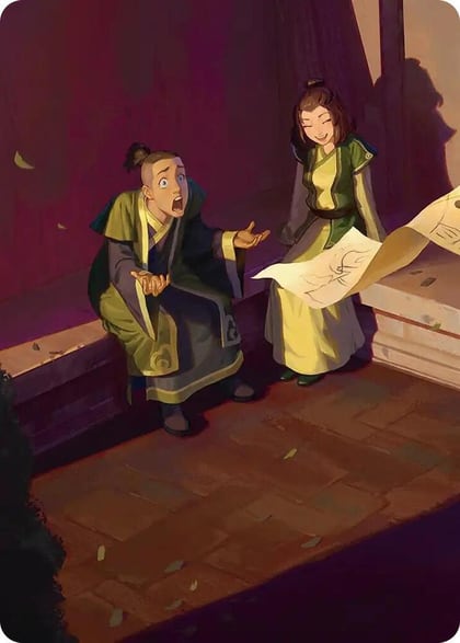 Sokka and Suki Art Card, Art Series: Avatar: The Last Airbender P662860