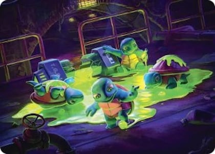 The Ooze Art Card, Art Series: Teenage Mutant Ninja Turtles 18