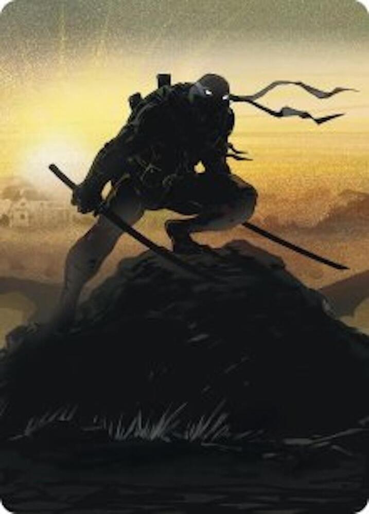 Leonardo, Sewer Samurai Art Card (20/54), Art Series: Teenage Mutant Ninja Turtles 20
