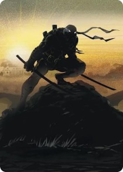Leonardo, Sewer Samurai Art Card (20/54), Art Series: Teenage Mutant Ninja Turtles 20