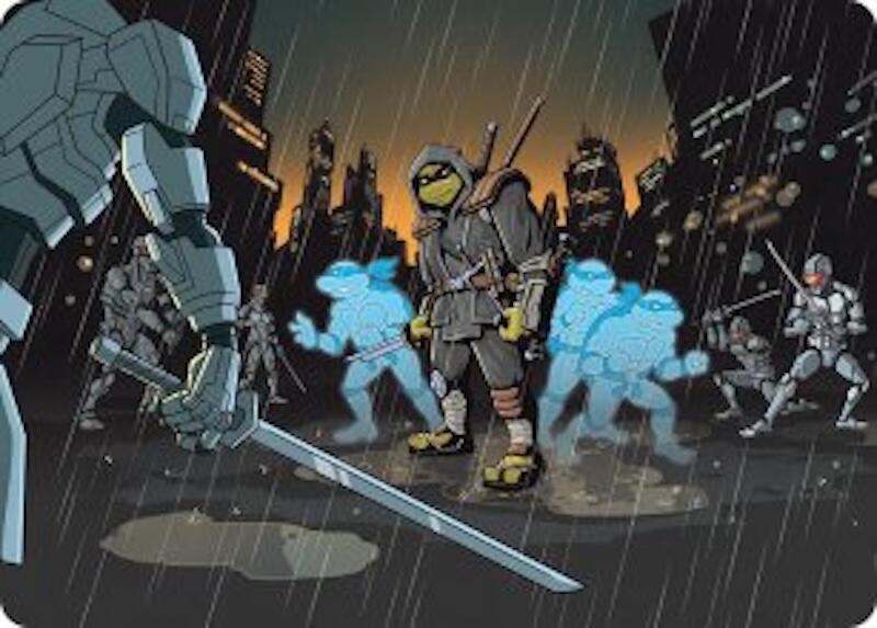 The Last Ronin's Technique Art Card, Art Series: Teenage Mutant Ninja Turtles 23