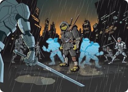 The Last Ronin's Technique Art Card, Art Series: Teenage Mutant Ninja Turtles 23