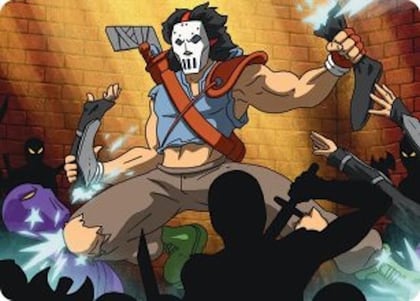 Casey Jones, Vigilante Art Card, Art Series: Teenage Mutant Ninja Turtles 28