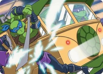 Don & Leo, Problem Solvers Art Card, Art Series: Teenage Mutant Ninja Turtles 30