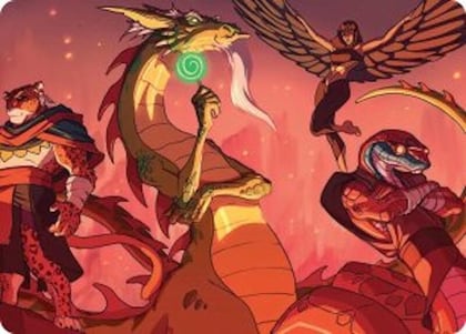 North Wind Avatar Art Card, Art Series: Teenage Mutant Ninja Turtles 32