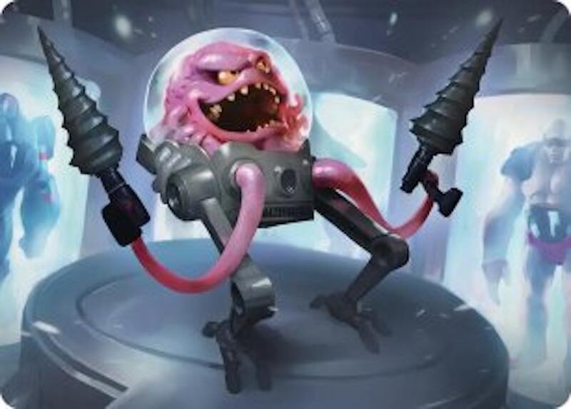 Krang, Master Mind Art Card (4/54), Art Series: Teenage Mutant Ninja Turtles 4