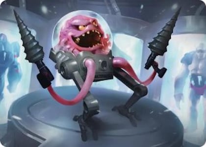 Krang, Master Mind Art Card (4/54), Art Series: Teenage Mutant Ninja Turtles 4