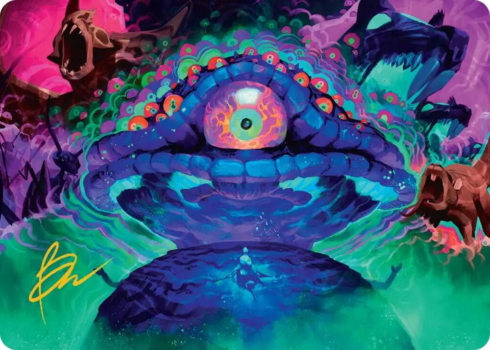 Humongous Fungus Art Card (Gold-Stamped Signature), Art Series: Teenage Mutant Ninja Turtles 45