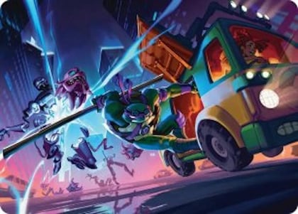 Donatello, Rad Scientist Art Card, Art Series: Teenage Mutant Ninja Turtles 47