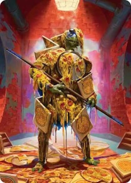 Commander's Plate Art Card, Art Series: Teenage Mutant Ninja Turtles 50